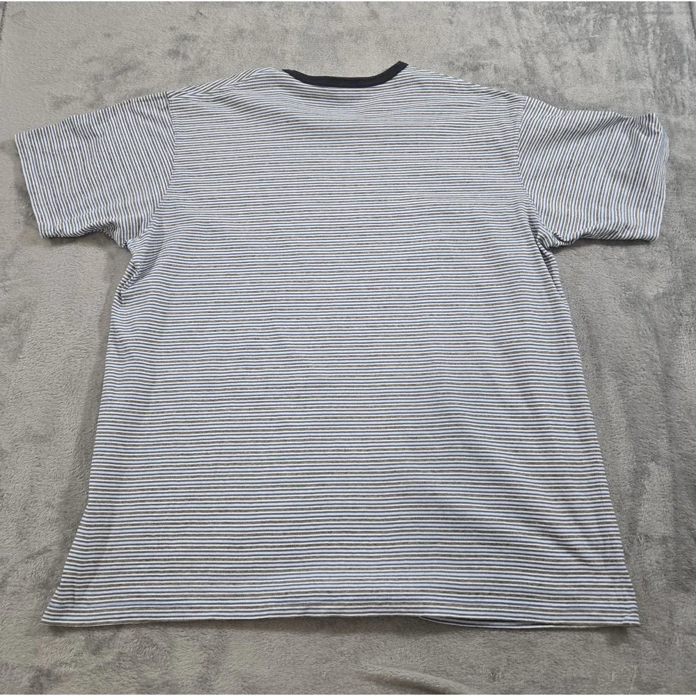 Vintage Y2K Polo Jeans Co. Ralph Lauren Striped Heavy T Shirt Size XXL 2XL